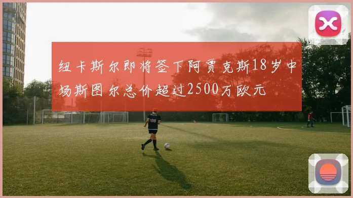 纽卡斯尔即将签下阿贾克斯18岁中场斯图尔总价超过2500万欧元